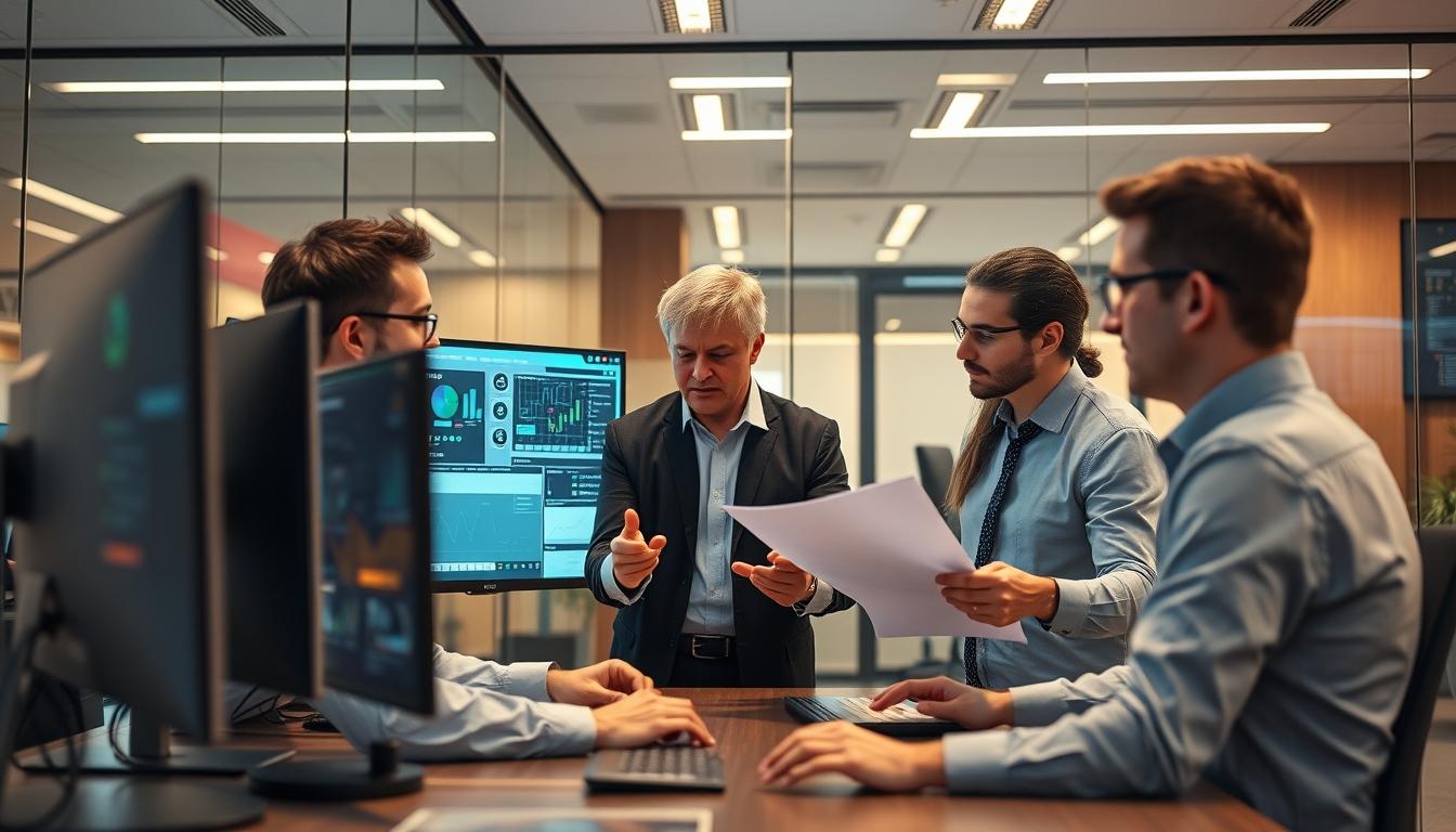 Business software planning and process design